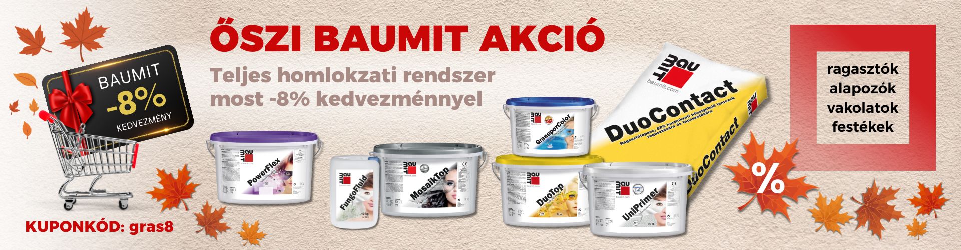 Őszi Baumit AKCIÓ