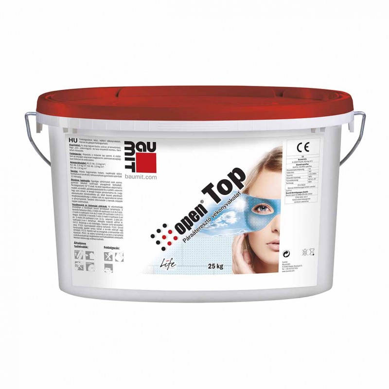 Baumit openTop K3 páraáteresztő vékonyvakolat 25kg - fehér