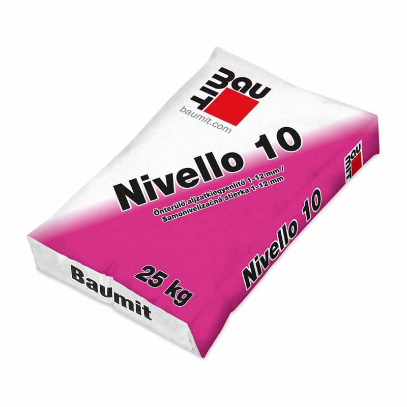 Baumit Nivello 10 aljzatkiegyenlítő (1-12 mm) - 25 kg