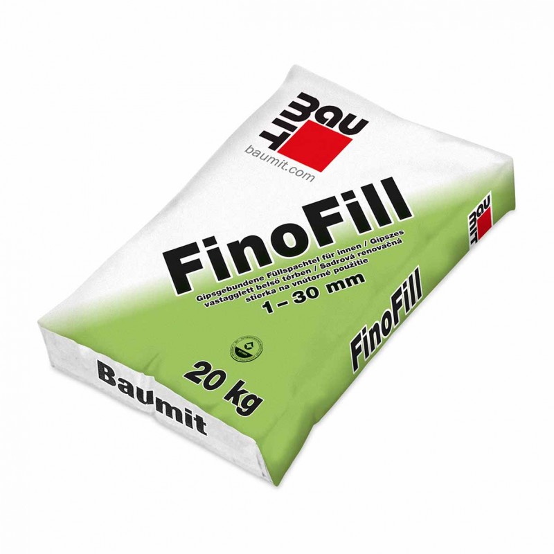 Baumit FinoFill - beltéri gipszes glettvakolat (1-30 mm) - 20 kg