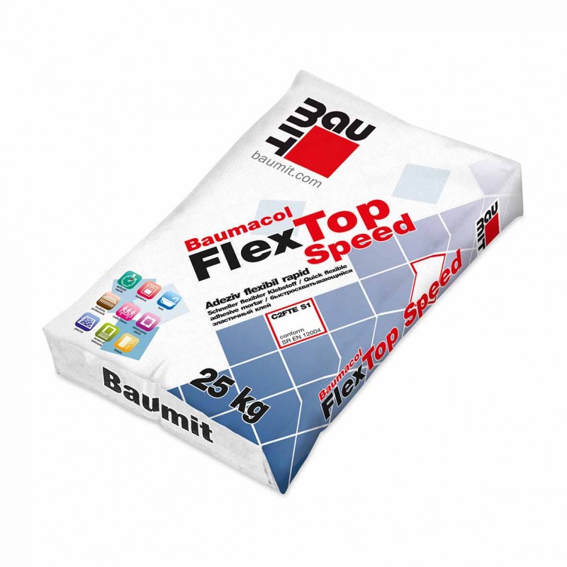 Baumit Baumacol FlexTop Speed - gyorskötésű burkolatragasztó - 25 kg