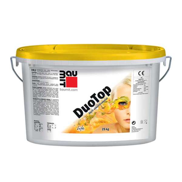 Baumit DuoTop 2R akril vékonyvakolat 25 kg - III.színcsoport