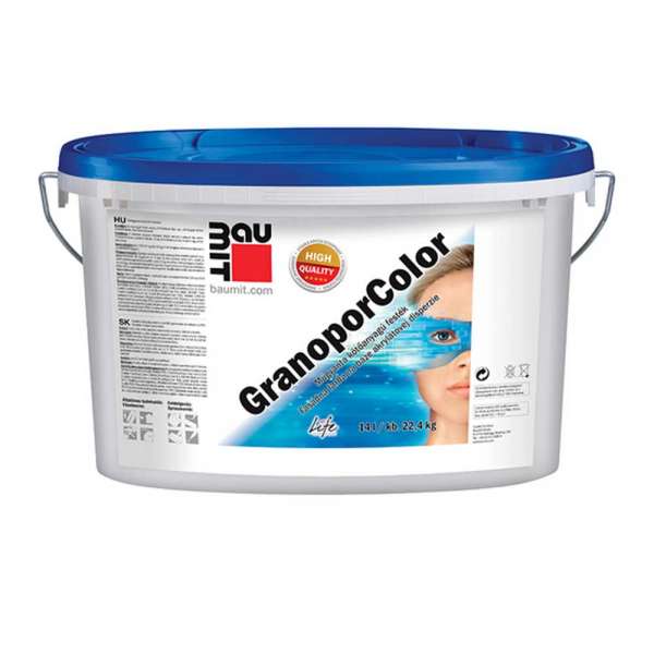 Baumit GranoporColor műgyantás festék - 5 L - II.színcsoport