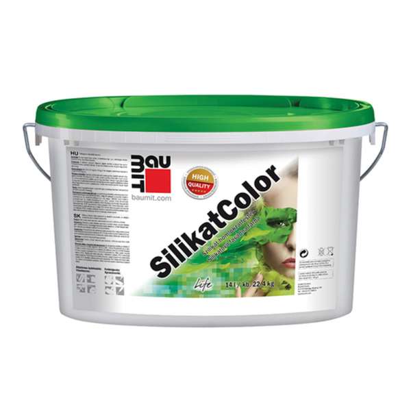 Baumit SilikatColor szilikát homlokzatfesték - 5 L - III.színcsoport