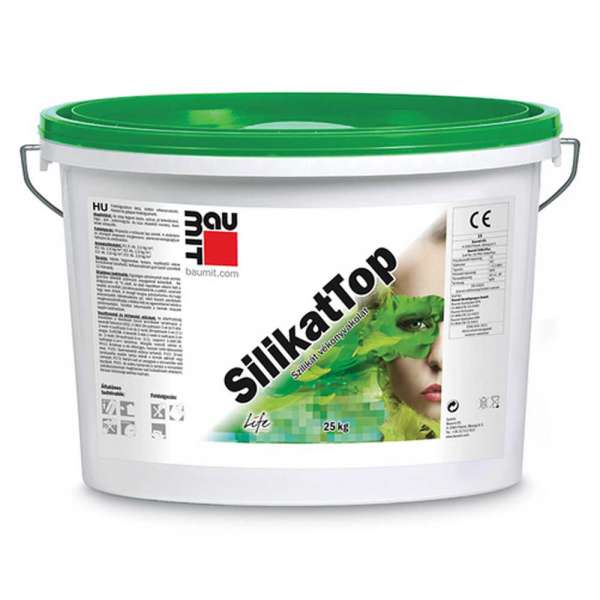 Baumit SilikatTop 2R szilikát vékonyvakolat 25kg - fehér