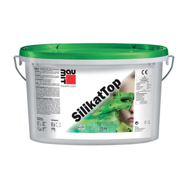 Baumit SilikatTop K3 szilikát vékonyvakolat 25kg - fehér