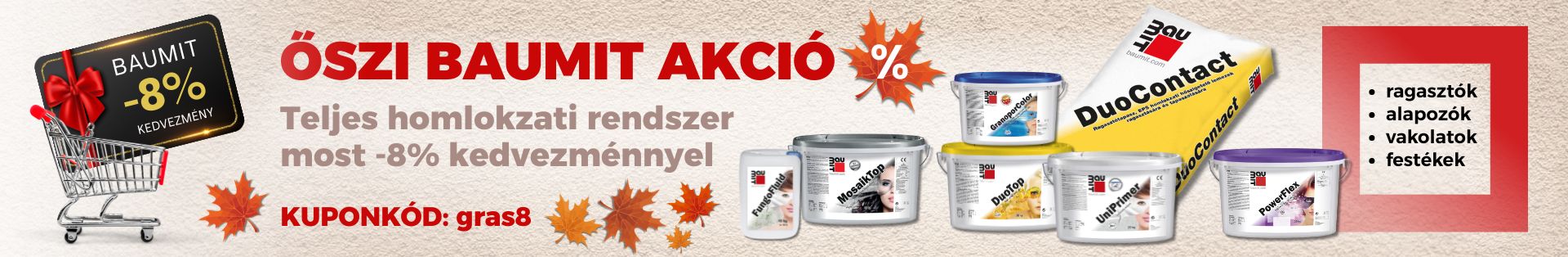 Baumit akció